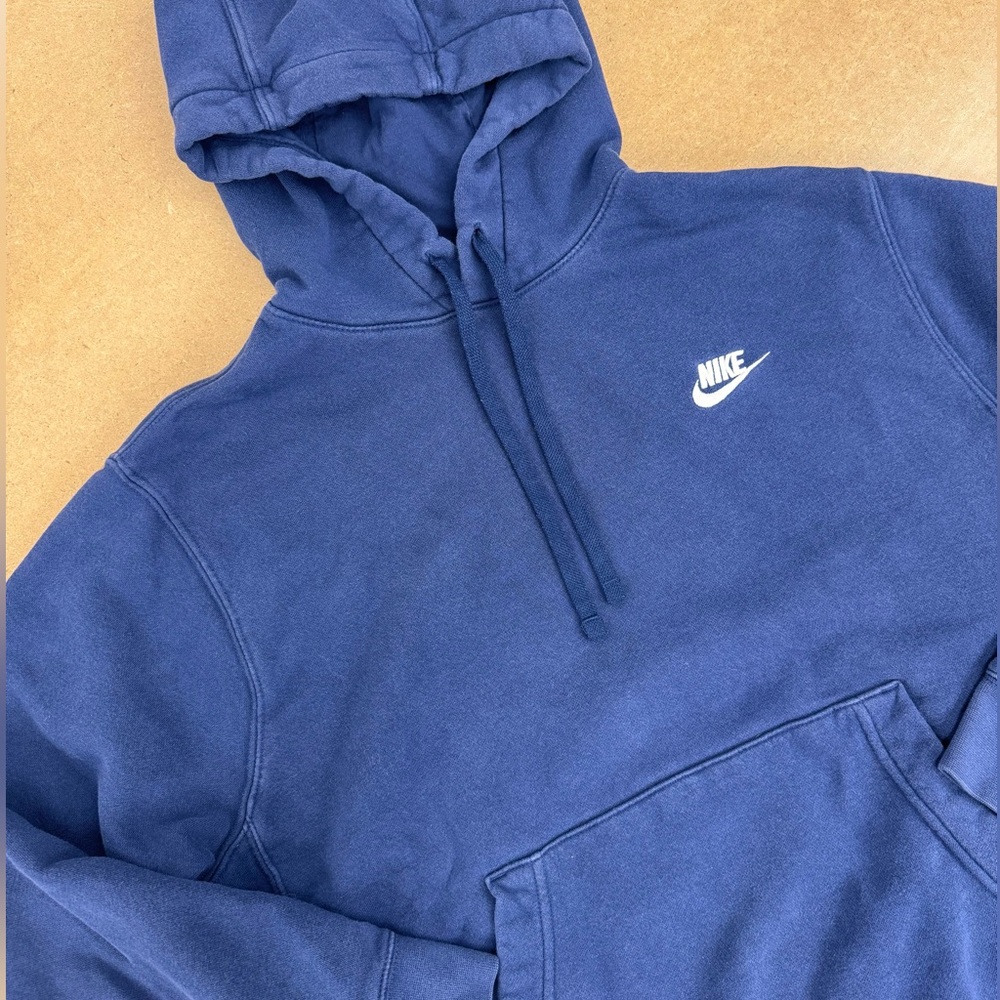 Nike Men's Blue Pullover Hoodie